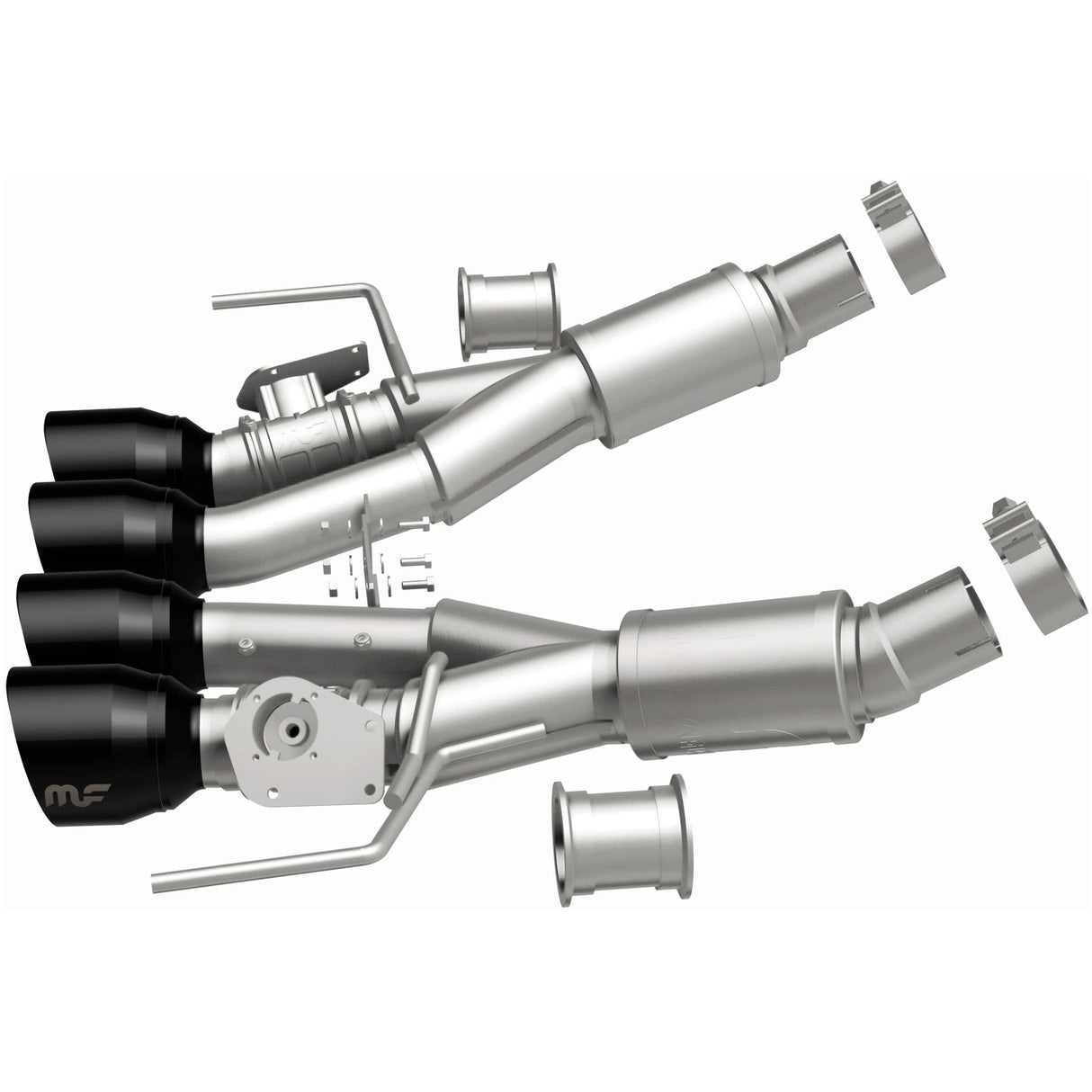 NEO Series Black Chrome Axle-Back System MagnaFlow Exhaust Products Exhaust System Kit  AXOPROS