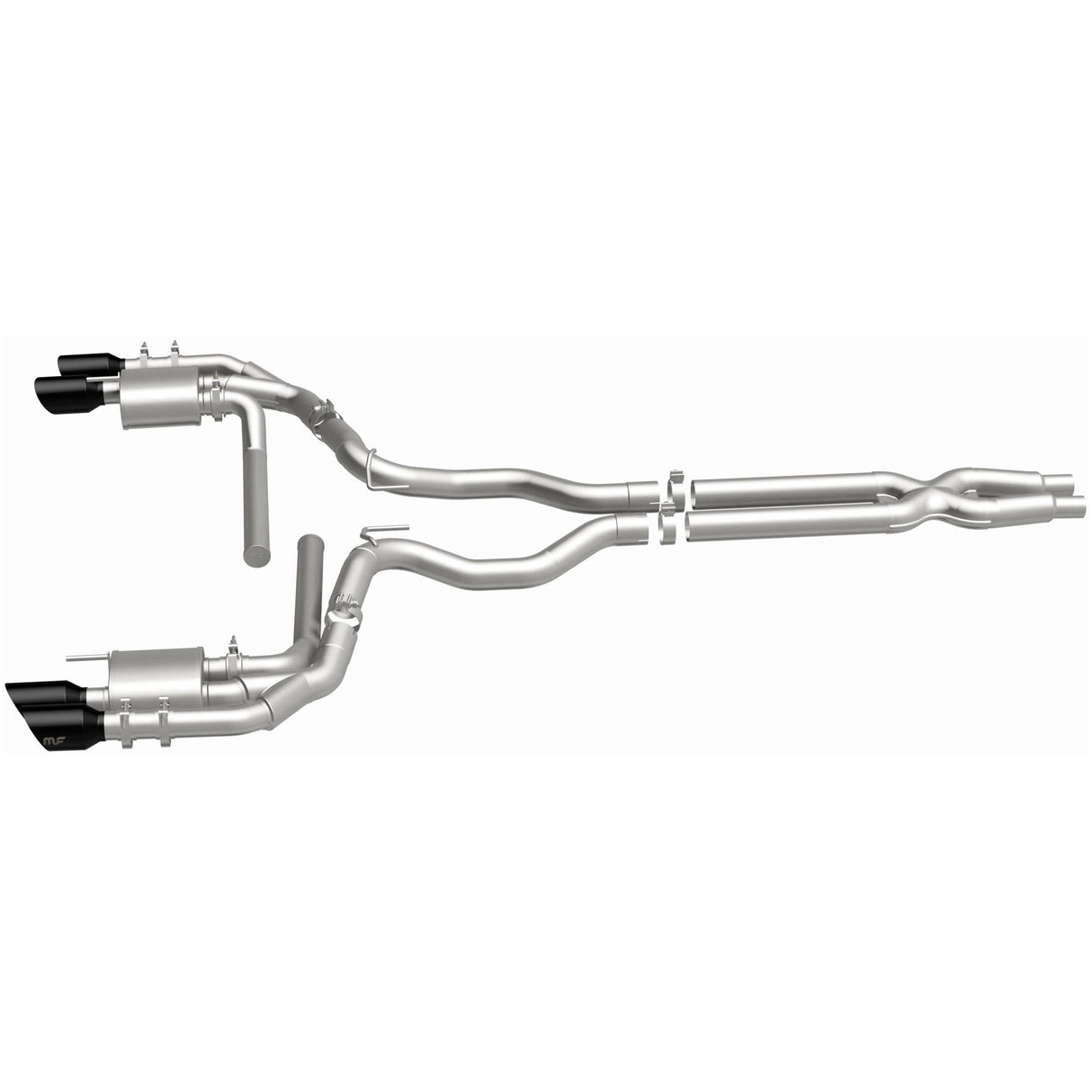 NEO Series Black Chrome Tips Cat-Back System MagnaFlow Exhaust Products Exhaust System Kit  AXOPROS