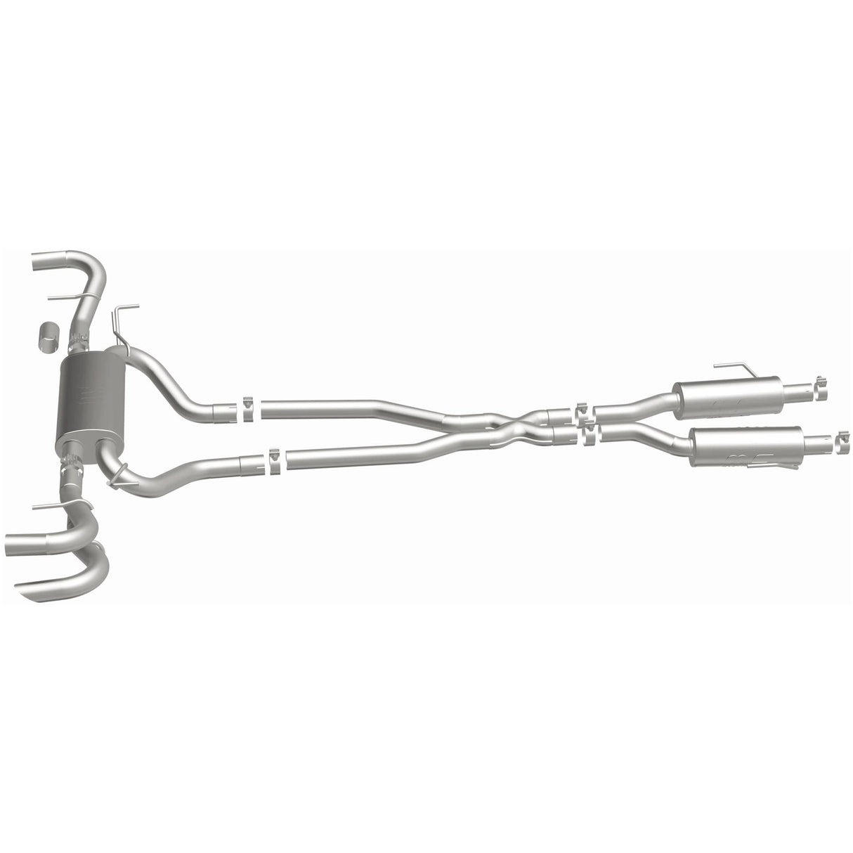 NEO Series Stainless Cat-Back System MagnaFlow Exhaust Products Exhaust System Kit  AXOPROS