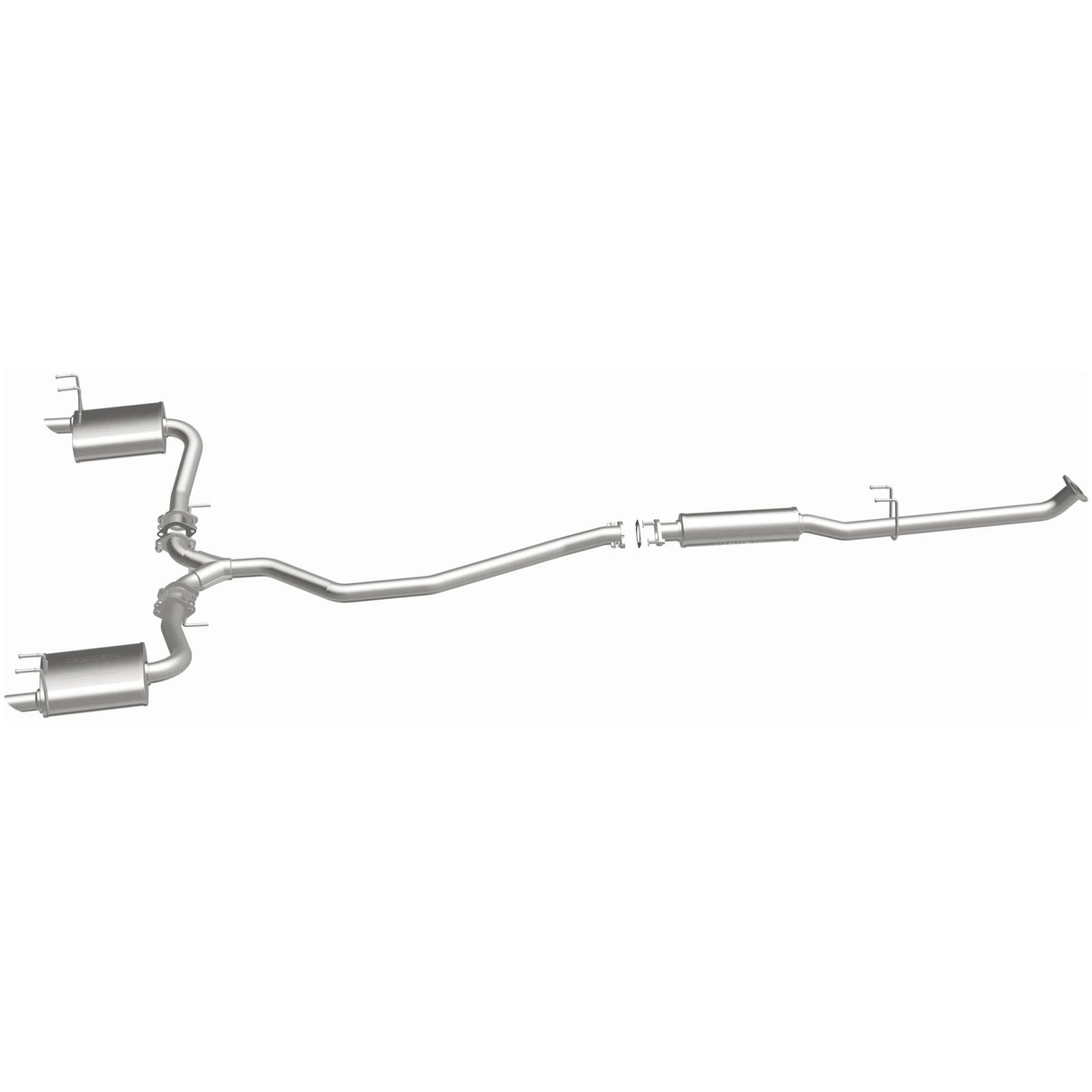 NEO Series Stainless Cat-Back System MagnaFlow Exhaust Products Exhaust System Kit  AXOPROS