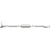 Off Road Pro Series Gas Stainless Cat-Back MagnaFlow Exhaust Products Exhaust System Kit  AXOPROS