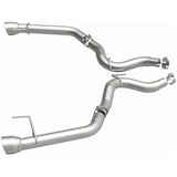 Race Series Stainless Axle-Back System MagnaFlow Exhaust Products Exhaust System Kit  AXOPROS