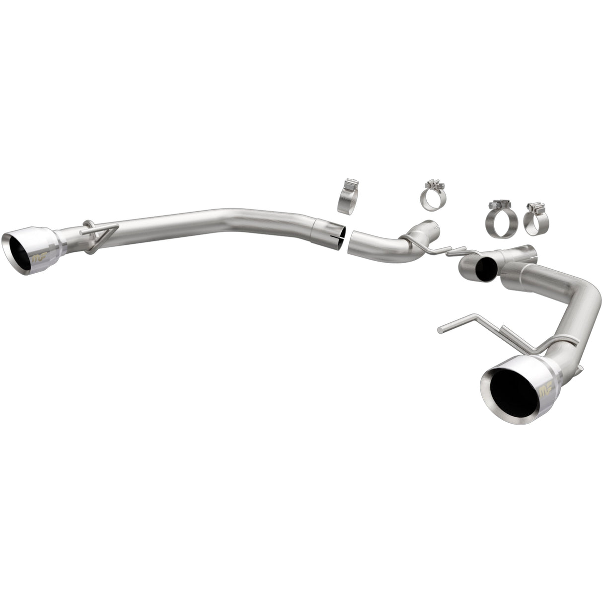 Race Series Stainless Axle-Back System MagnaFlow Exhaust Products Exhaust System Kit  AXOPROS