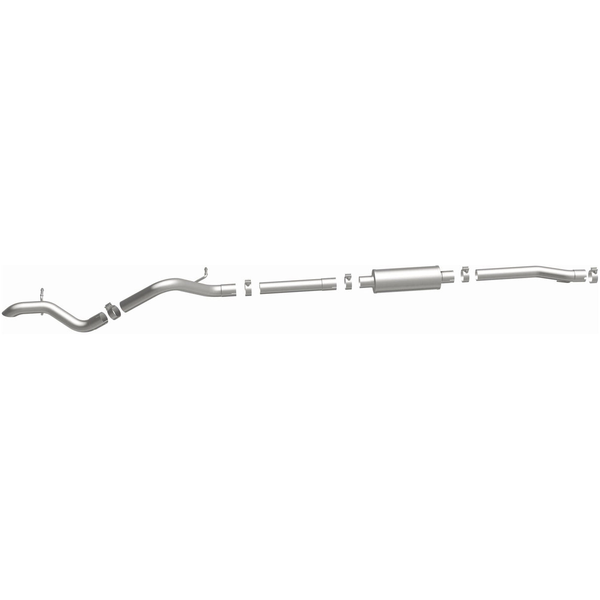 Rock Crawler Series Stainless Cat-Back System MagnaFlow Exhaust Products Exhaust System Kit  AXOPROS