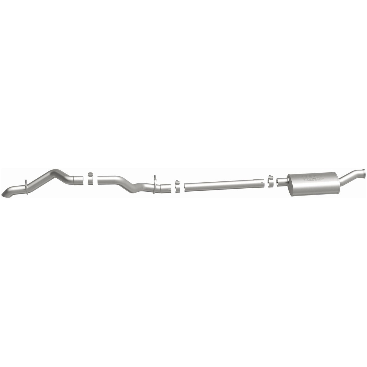 Rock Crawler Series Stainless Cat-Back System MagnaFlow Exhaust Products Exhaust System Kit  AXOPROS
