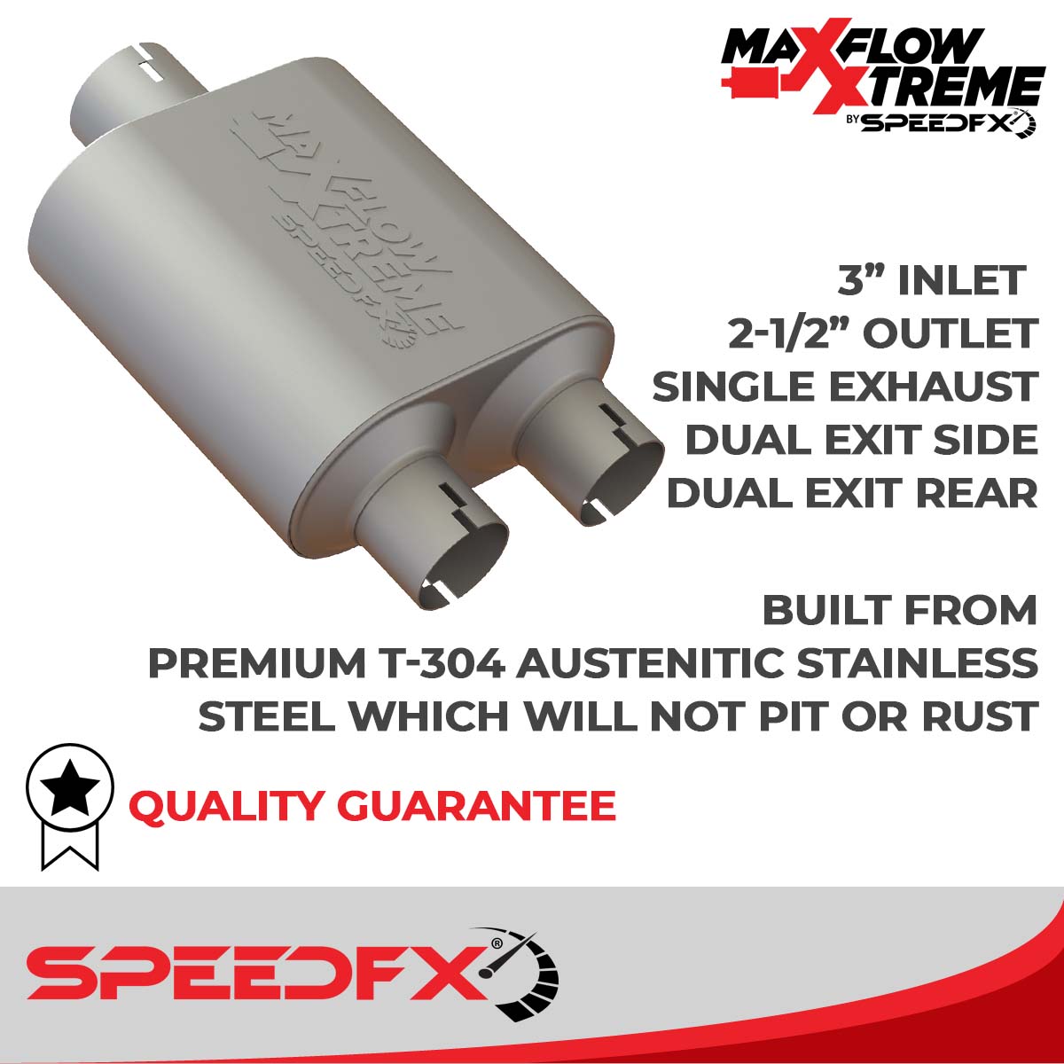 Exhaust System Kit SpeedFx Exhaust System Kit  AXOPROS