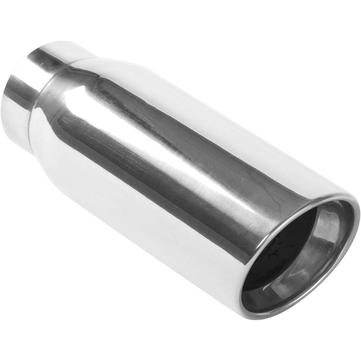 Single Exhaust Tip - 3.5in. Inlet/4.5in. Outlet MagnaFlow Exhaust Products Exhaust Tail Pipe Tip  AXOPROS