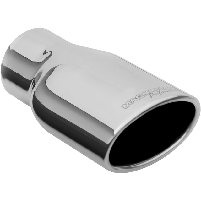 Single Exhaust Tip - 3in. Inlet/3.25 X 4.75in. Outlet MagnaFlow Exhaust Products Exhaust Tail Pipe Tip  AXOPROS
