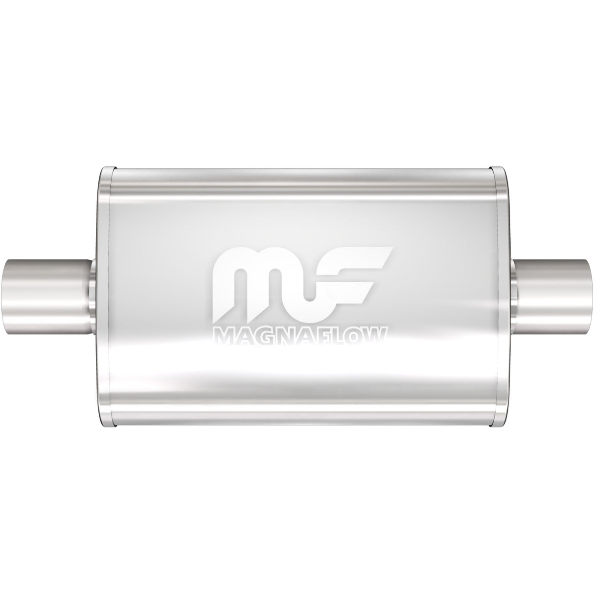 Straight-Through Performance Muffler; 1.75in. Center/Center; 3.5x14x7 Body MagnaFlow Exhaust Products Exhaust Muffler  AXOPROS