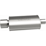 Straight-Through Performance Muffler; 2.25/4in. Center/Center; 5x14x8 Body MagnaFlow Exhaust Products Exhaust Muffler  AXOPROS