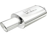 Straight-Through Performance Muffler; 2.25/4in. Center/Center; 5x14x8 Body MagnaFlow Exhaust Products Exhaust Muffler  AXOPROS