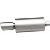 Straight-Through Performance Muffler; 2.25/4in. Center/Center; 7x14x7 Body MagnaFlow Exhaust Products Exhaust Muffler  AXOPROS