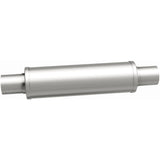 Straight-Through Performance Muffler; 2.25in. Center/Center; 4x14x4 Body MagnaFlow Exhaust Products Exhaust Muffler  AXOPROS