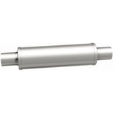 Straight-Through Performance Muffler; 2.25in. Center/Center; 4x14x4 Body MagnaFlow Exhaust Products Exhaust Muffler  AXOPROS