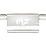 Straight-Through Performance Muffler; 2.25in. Offset Same Side; 4x11x9 Body MagnaFlow Exhaust Products Exhaust Muffler  AXOPROS