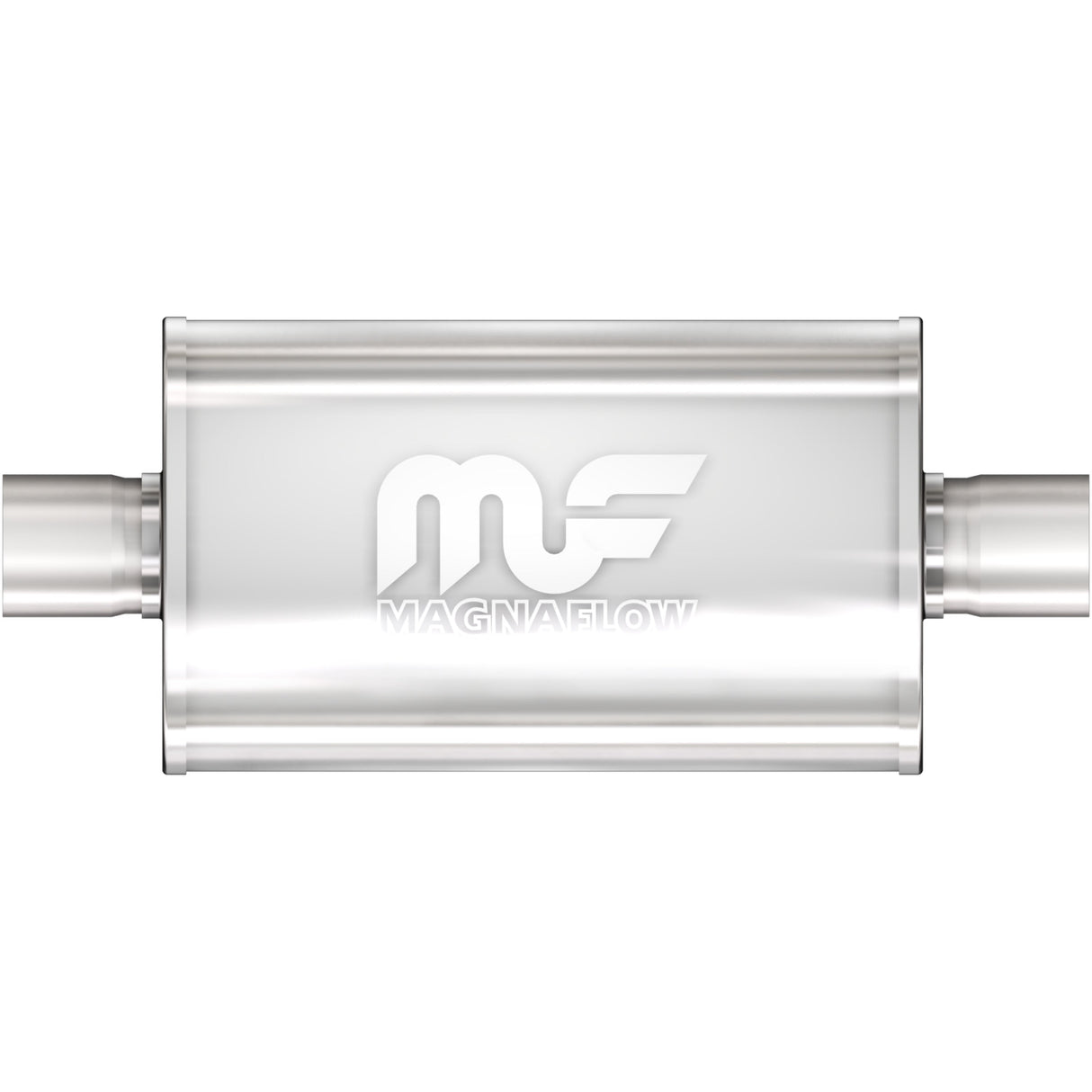 Straight-Through Performance Muffler; 2.5in. Center/Center; 5x18x8 Body MagnaFlow Exhaust Products Exhaust Muffler  AXOPROS