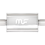 Straight-Through Performance Muffler; 2.5in. Center/Center; 5x18x8 Body MagnaFlow Exhaust Products Exhaust Muffler  AXOPROS