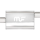 Straight-Through Performance Muffler; 2.5in. Offset/Center; 4x18x9 Body MagnaFlow Exhaust Products Exhaust Muffler  AXOPROS