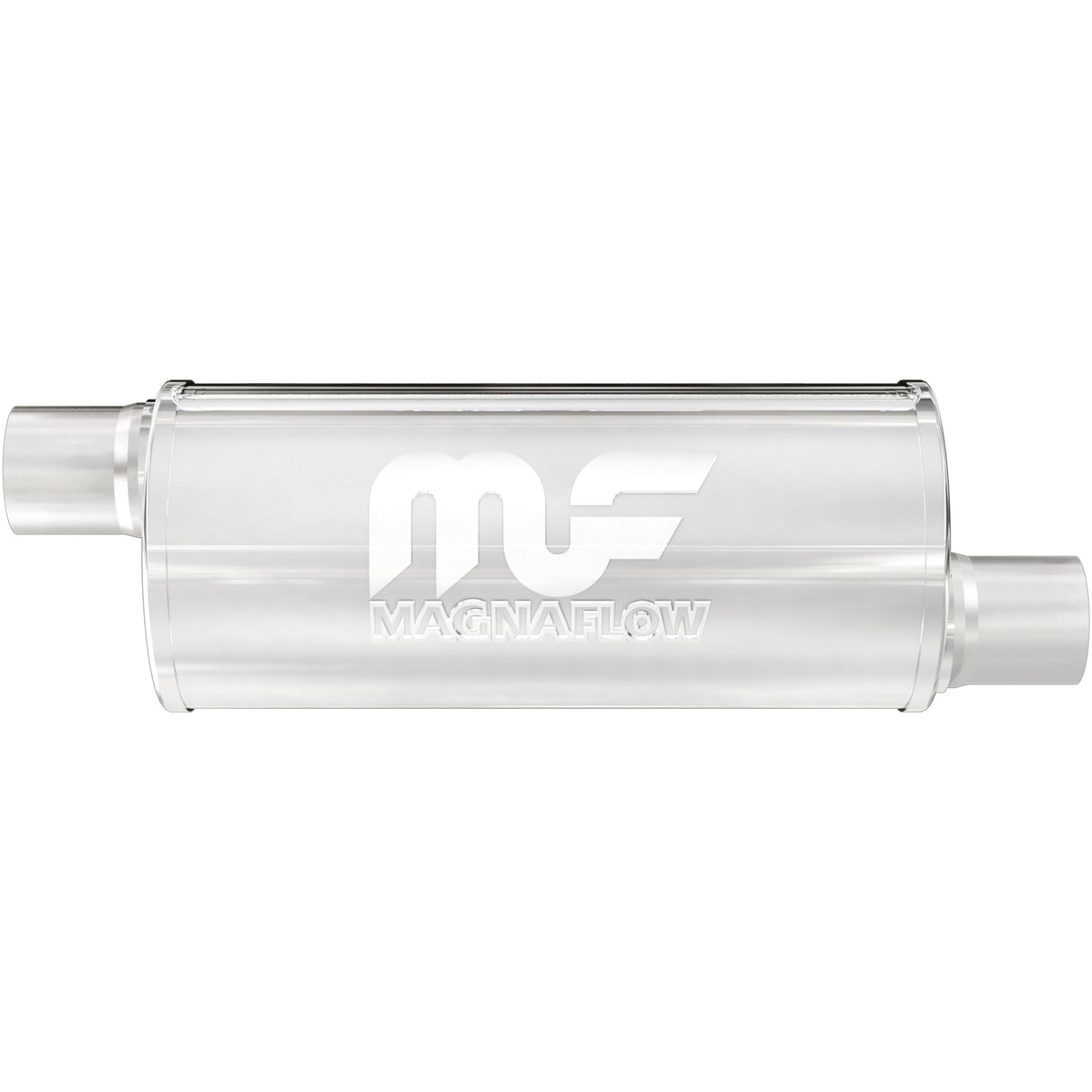 Straight-Through Performance Muffler; 2.5in. Offset/Offset; 6x14x6 Body MagnaFlow Exhaust Products Exhaust Muffler  AXOPROS