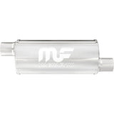 Straight-Through Performance Muffler; 2in. Offset/Offset; 6x14x6 Body MagnaFlow Exhaust Products Exhaust Muffler  AXOPROS
