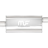 Straight-Through Performance Muffler; 3in. Offset/Center; 5x14x8 Body MagnaFlow Exhaust Products Exhaust Muffler  AXOPROS