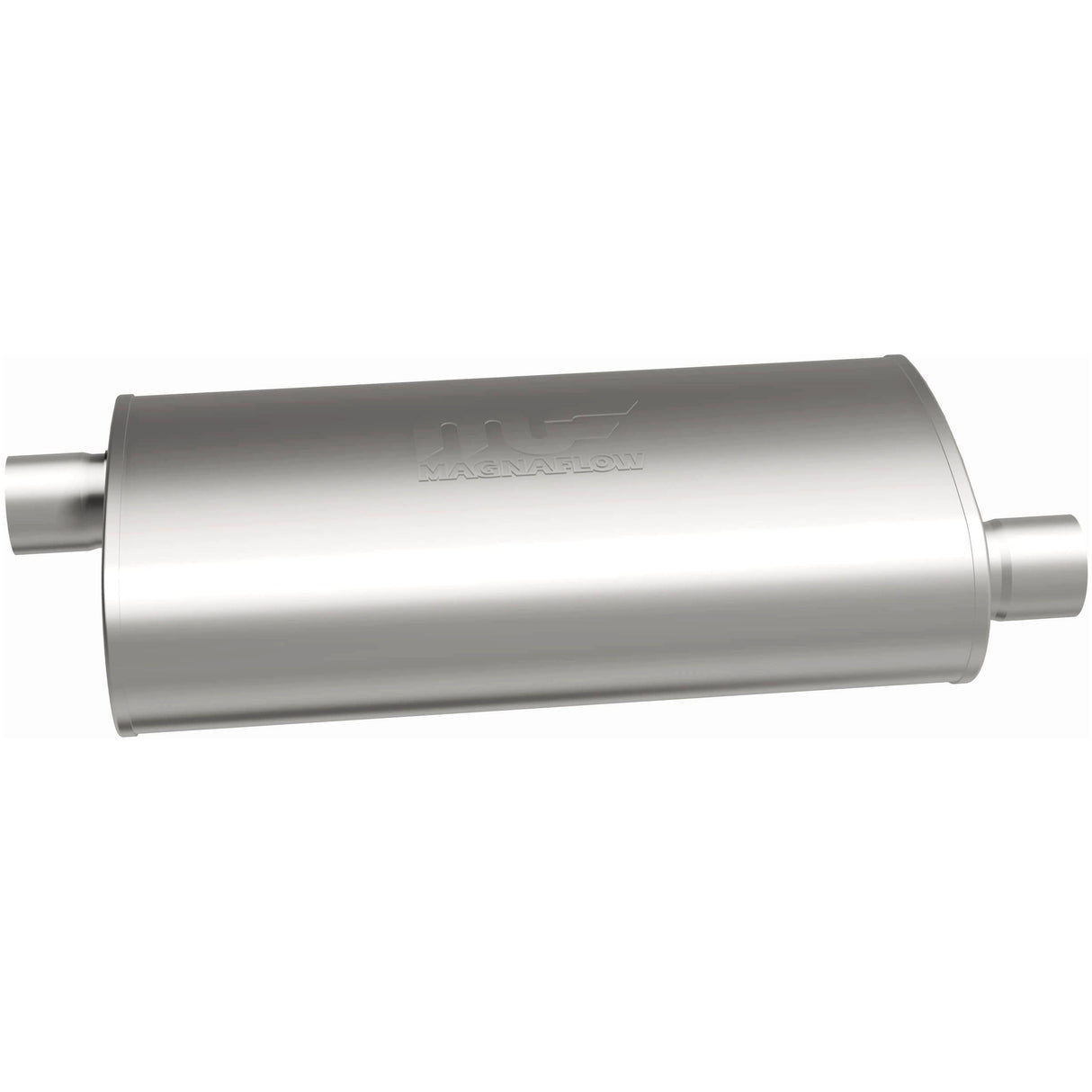 Straight-Through Performance Muffler; 3in. Offset/Offset; 5x22x11 Body MagnaFlow Exhaust Products Exhaust Muffler  AXOPROS