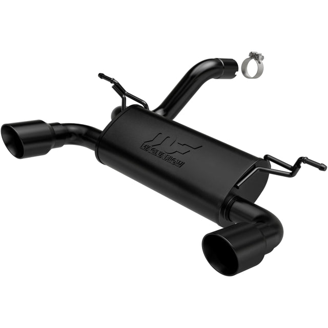 Street Series Black Axle-Back System MagnaFlow Exhaust Products Exhaust System Kit  AXOPROS