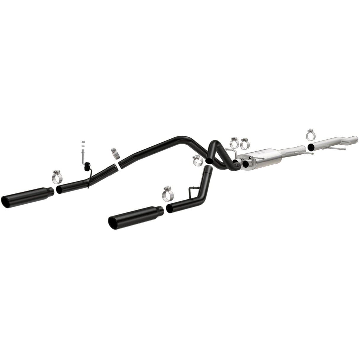 Street Series Black Cat-Back System MagnaFlow Exhaust Products Exhaust System Kit  AXOPROS
