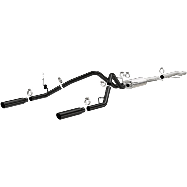 Street Series Black Cat-Back System MagnaFlow Exhaust Products Exhaust System Kit  AXOPROS