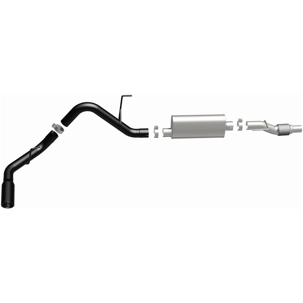Street Series Black Cat-Back System MagnaFlow Exhaust Products Exhaust System Kit  AXOPROS