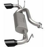 Street Series Black Chrome Axle-Back System MagnaFlow Exhaust Products Exhaust System Kit  AXOPROS