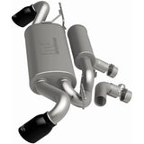 Street Series Black Chrome Axle-Back System MagnaFlow Exhaust Products Exhaust System Kit  AXOPROS