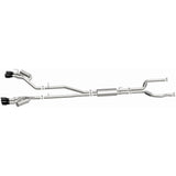 Street Series Black Chrome Cat-Back System MagnaFlow Exhaust Products Exhaust System Kit  AXOPROS