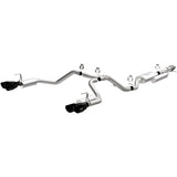 Street Series Black Chrome Cat-Back System MagnaFlow Exhaust Products Exhaust System Kit  AXOPROS