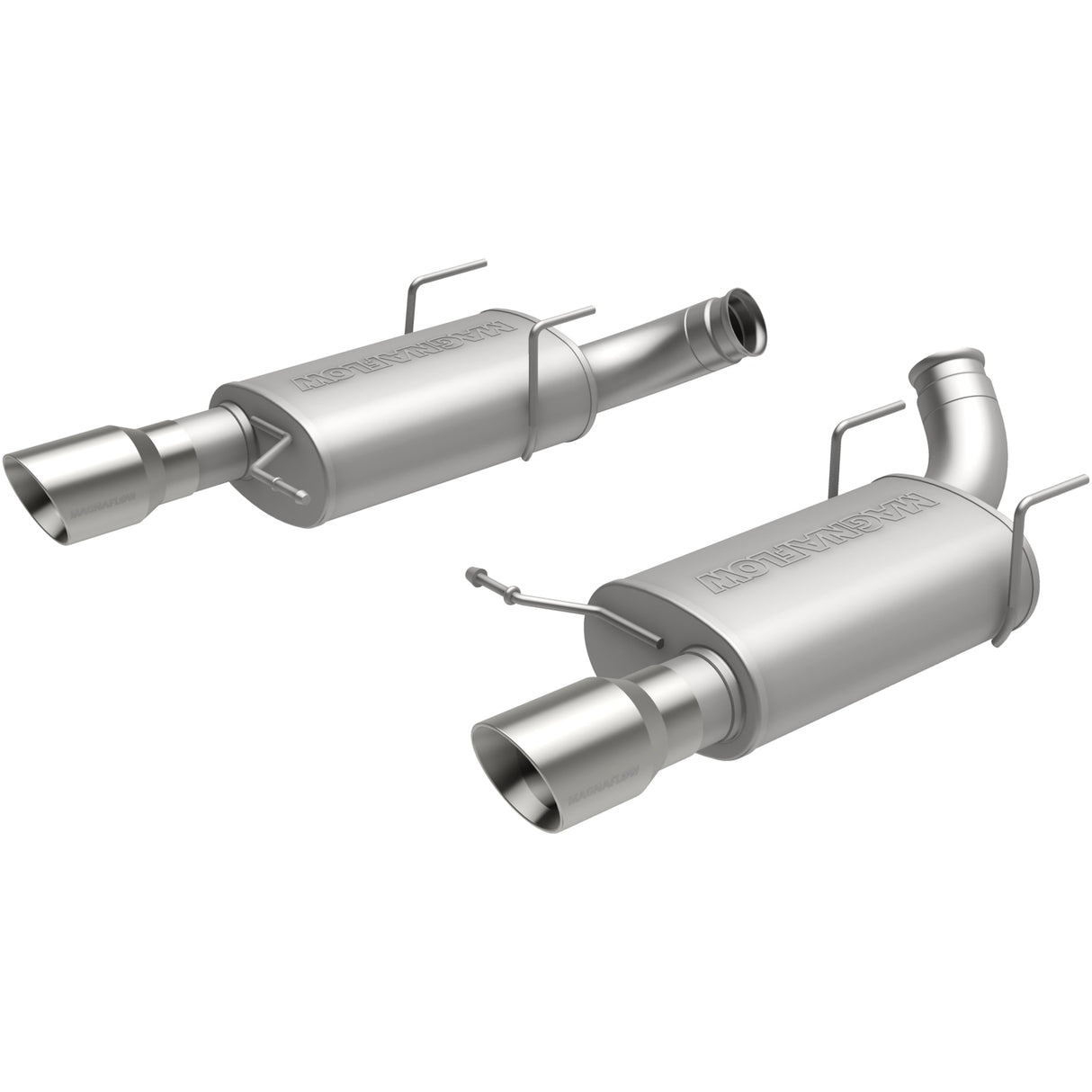 Street Series Stainless Axle-Back System MagnaFlow Exhaust Products Exhaust System Kit  AXOPROS