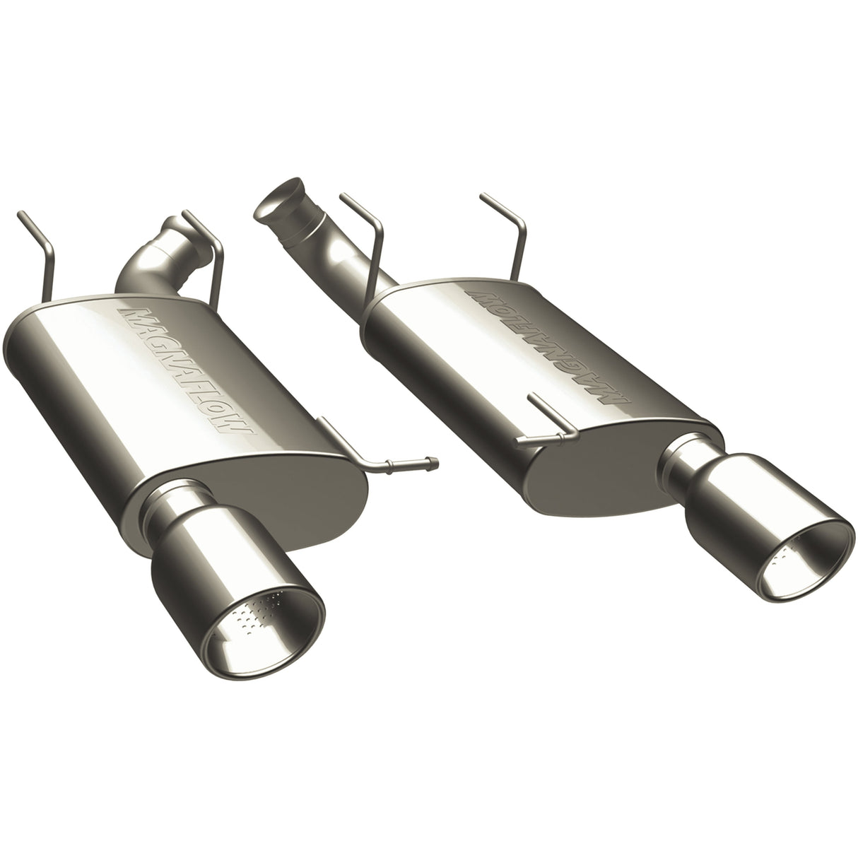 Street Series Stainless Axle-Back System MagnaFlow Exhaust Products Exhaust System Kit  AXOPROS