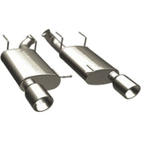 Street Series Stainless Axle-Back System MagnaFlow Exhaust Products Exhaust System Kit  AXOPROS