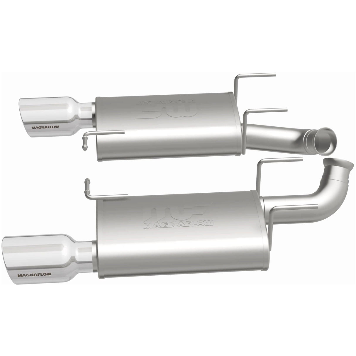 Street Series Stainless Axle-Back System MagnaFlow Exhaust Products Exhaust System Kit  AXOPROS