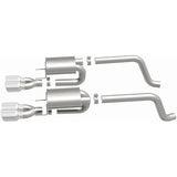 Street Series Stainless Axle-Back System MagnaFlow Exhaust Products Exhaust System Kit  AXOPROS