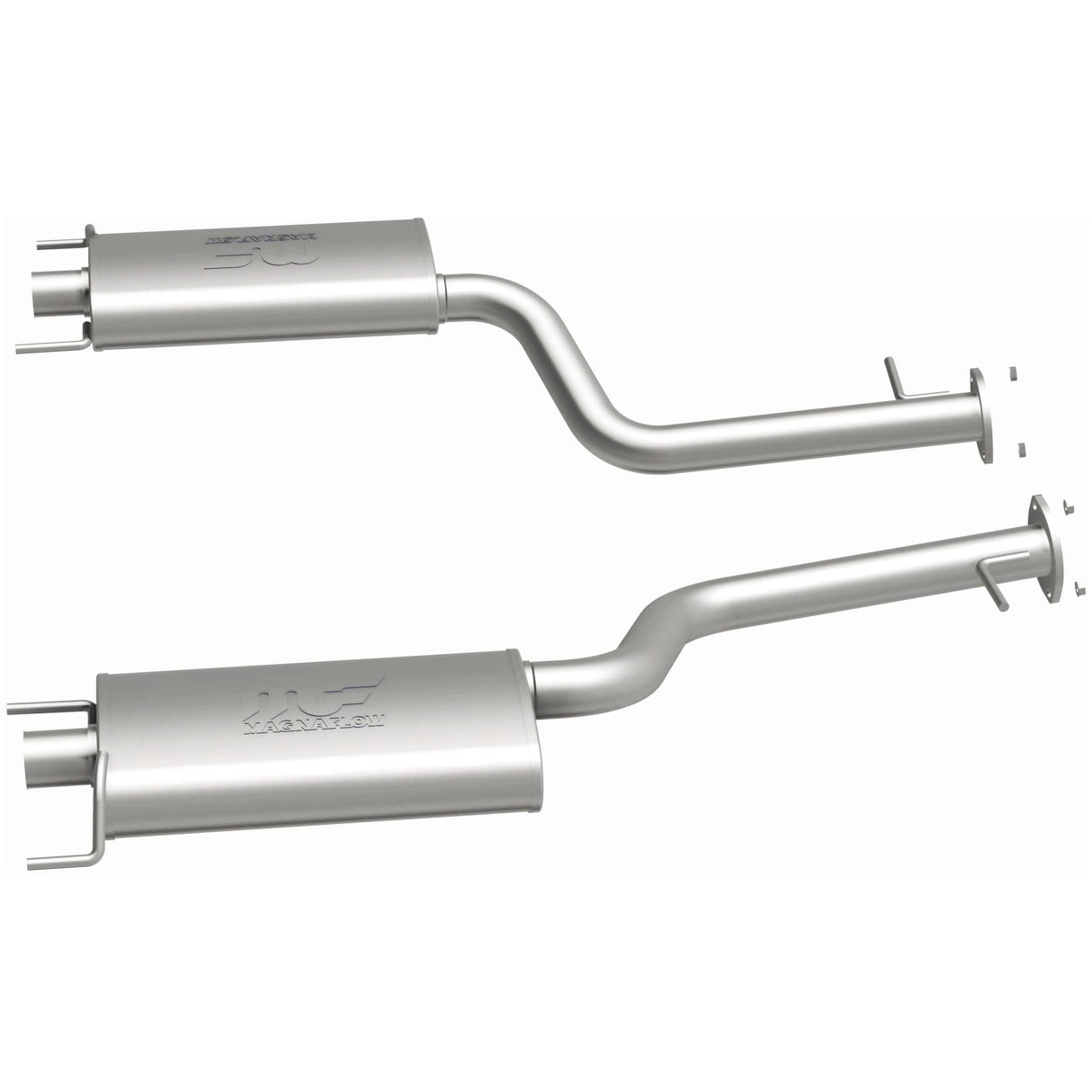 Street Series Stainless Axle-Back System MagnaFlow Exhaust Products Exhaust System Kit  AXOPROS