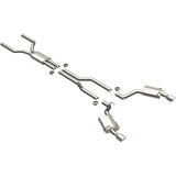 Street Series Stainless Cat-Back System MagnaFlow Exhaust Products Exhaust System Kit  AXOPROS