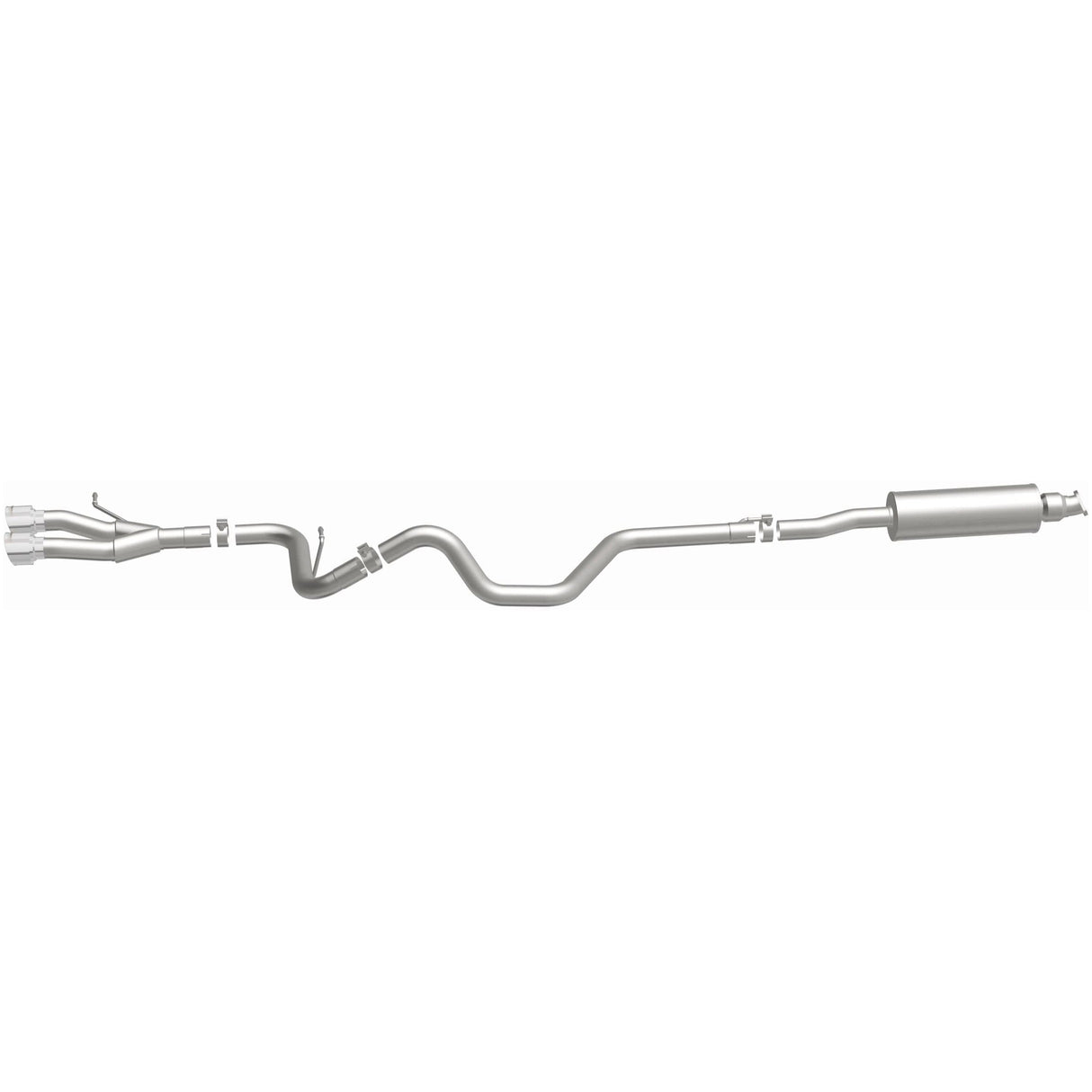 Street Series Stainless Cat-Back System MagnaFlow Exhaust Products Exhaust System Kit  AXOPROS