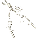 Street Series Stainless Cat-Back System MagnaFlow Exhaust Products Exhaust System Kit  AXOPROS