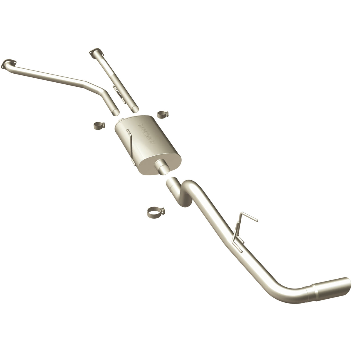 Street Series Stainless Cat-Back System MagnaFlow Exhaust Products Exhaust System Kit  AXOPROS