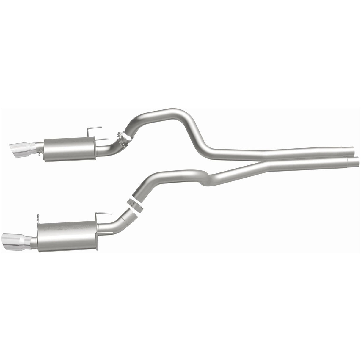 Street Series Stainless Cat-Back System MagnaFlow Exhaust Products Exhaust System Kit  AXOPROS
