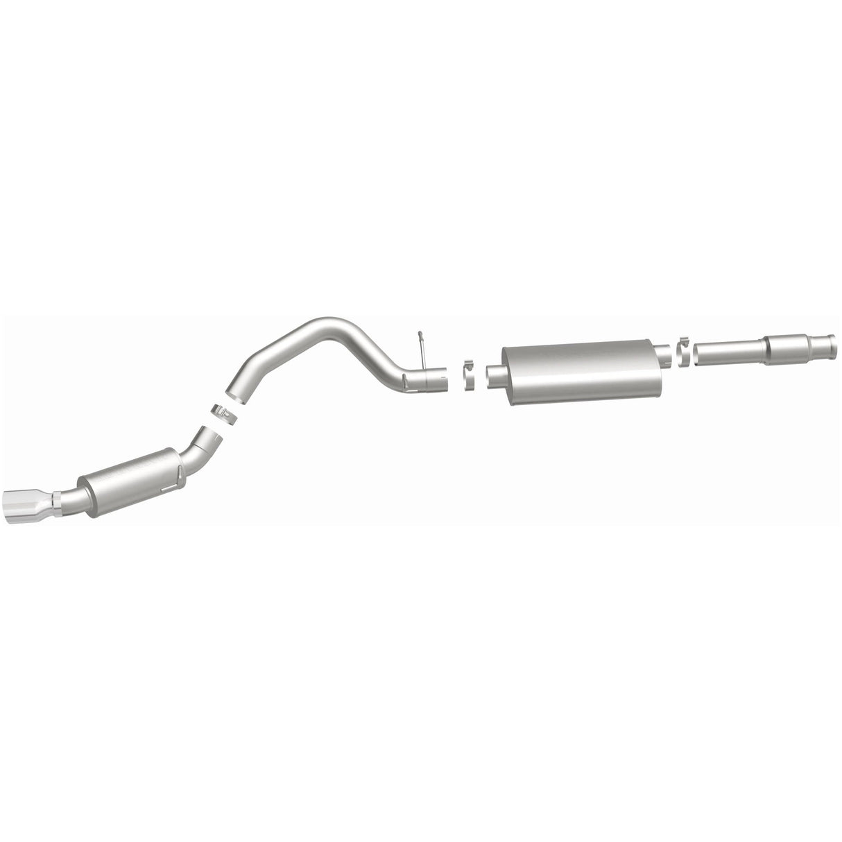 Street Series Stainless Cat-Back System MagnaFlow Exhaust Products Exhaust System Kit  AXOPROS