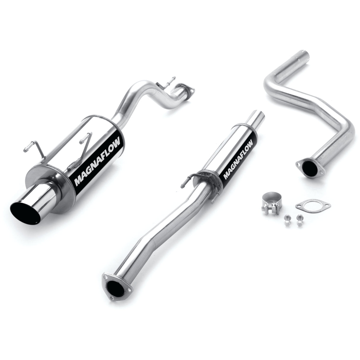 Street Series Stainless Cat-Back System MagnaFlow Exhaust Products Exhaust System Kit  AXOPROS