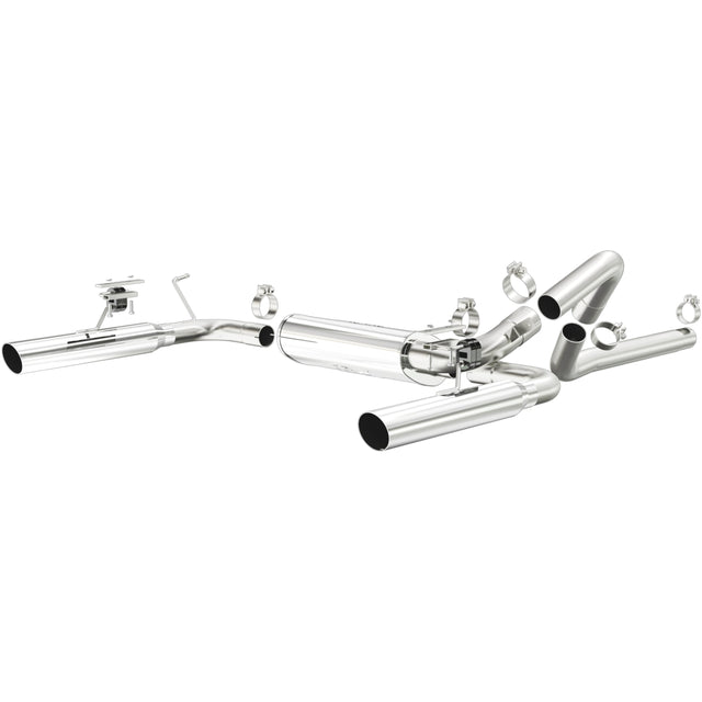 Street Series Stainless Cat-Back System MagnaFlow Exhaust Products Exhaust System Kit  AXOPROS