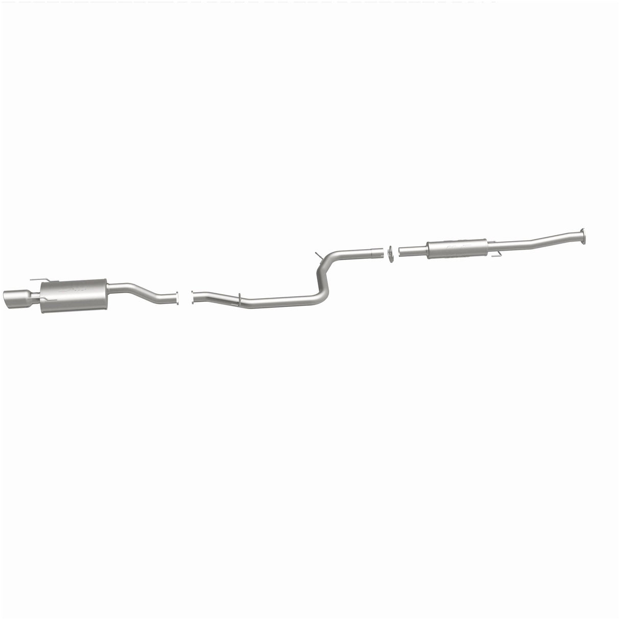 Street Series Stainless Cat-Back System MagnaFlow Exhaust Products Exhaust System Kit  AXOPROS