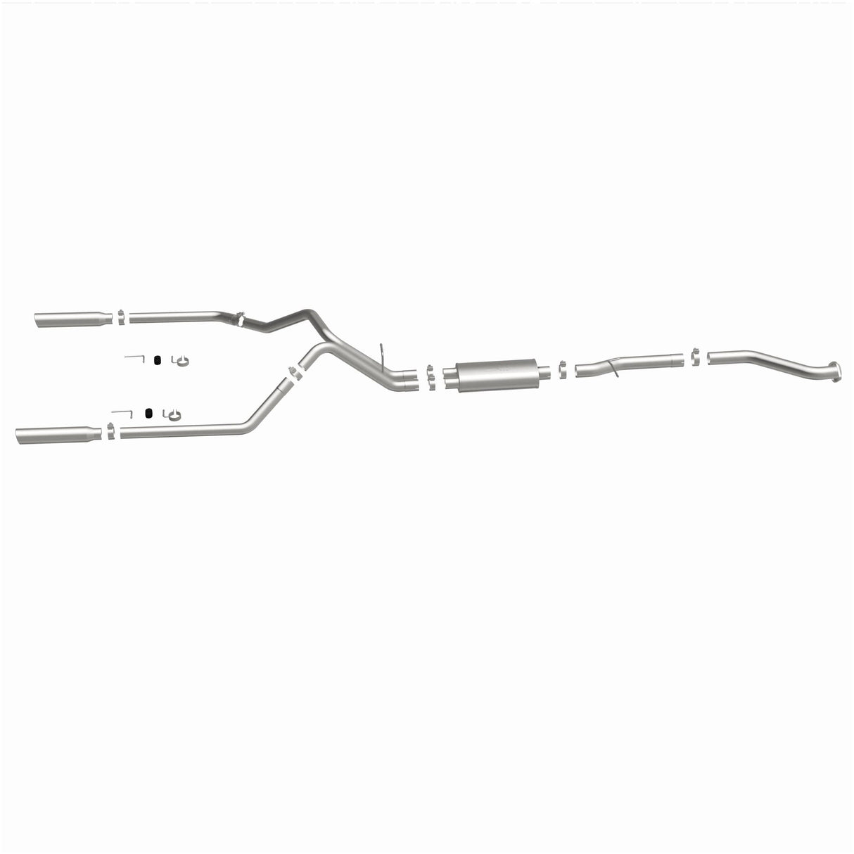 Street Series Stainless Cat-Back System MagnaFlow Exhaust Products Exhaust System Kit  AXOPROS